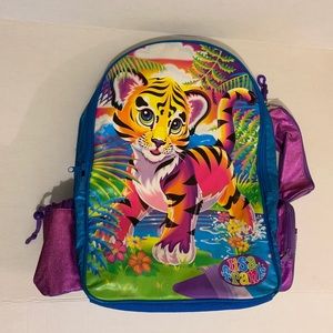 RARE Lisa Frank Backpack with pencil pouch